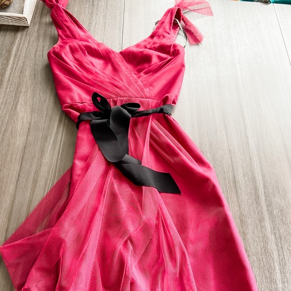 Vera Wang White Party Dress - Picture 2 of 6